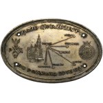 Plaque Star Rally to Poznań 1929