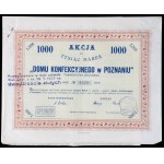 Dom Konfekcyjny Joint-Stock Company, 1,000 mkp, Issue V—set of 4