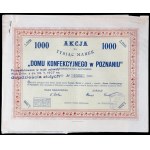 Dom Konfekcyjny Joint-Stock Company, 1,000 mkp, Issue V—set of 4