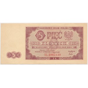 5 złotych 1948 - BL -