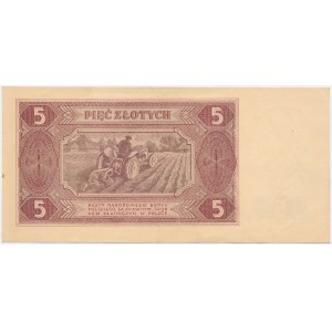 5 złotych 1948 - BL -