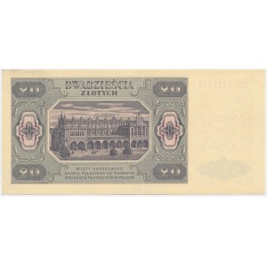 20 zlotys 1948 - EZ -