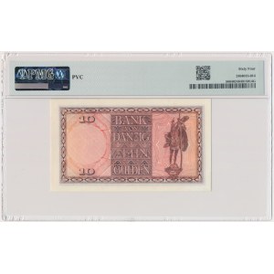 Danzig, 10 Gulden 1930 - PMG 64 - RARE