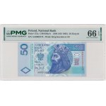 50 złotych 1994 - AA 0000173 - PMG 66 EPQ - niski numer