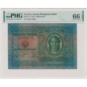 Austria, 100 Kronen 1912 - PMG 66 EPQ