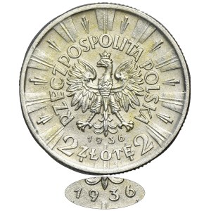 Piłsudski, 2 zlote, 1936 – RARE