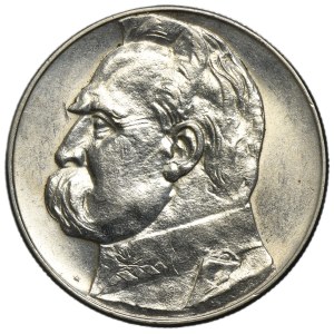 Piłsudski, 10 zlotych, 1936