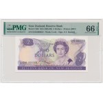 Nowa Zelandia, 2 dolary (1985-89) - PMG 66 EPQ - niski numer seryjny