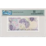 Nowa Zelandia, 2 dolary (1985-89) - PMG 66 EPQ - niski numer seryjny