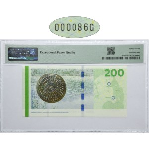 Denmark, 200 Kroner 2010 - PMG 67 EPQ - low serial number