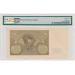 10 zlotych, 1940 - A 0000291 - PMG 63 EPQ - rare first series and low serial number