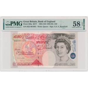 Great Britain, 50 Pounds 1994 - PMG 58 EPQ