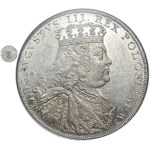 Augustus III of Poland, Thaler Leipzig 1753 EDC - NGC MS61 - ex. Potocki