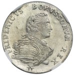 Allemagne, Royaume de Prusse, Frédéric II, 1/12 de talar, Berlin 1751 A - NGC MS64