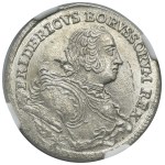 Silesia, Prussian rule, Friedrich II, 1/12 Thaler Breslau 1751 B - NGC MS64