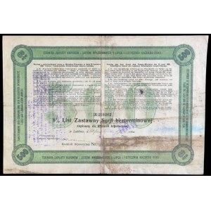 TKM Lublin, 8%/5% mortgage bond, 500 zł