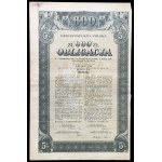 5% Konwersyjna Pożyczka Kolejowa 1926, obligacje 120 zł i 600 zł (2 szt.)