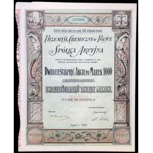 Przemysł Chemiczny w Polsce S.A., 25 x 1.000 mkp, Emisja VI