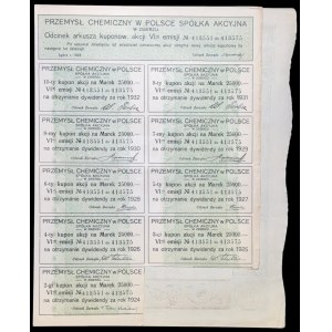 Przemysł Chemiczny w Polsce S.A., 25 x 1.000 mkp, Emisja VI