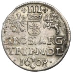 Sigismund III Vasa, 3 Groschen Vilnius 1608 - RARE