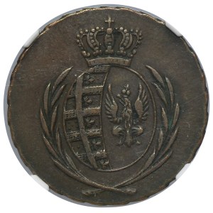 Varšavské kniežatstvo, 3 groše, Varšava 1811, IS – NGC AU53 BN