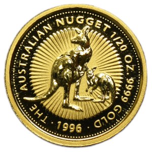 Australien, Elisabeth II., 5 Dollar, Perth 1996 – Australian Nugget