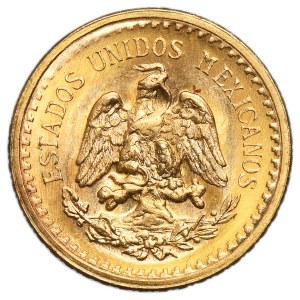 Mexico, Republic, 2 1/2 Pesos Mexico 1945