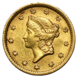 USA, 1 Dollar Philadelphia 1853 - Liberty Head