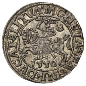 Sigismund II August, 1/2 Groschen Vilnius 1550 - LI/LITVA