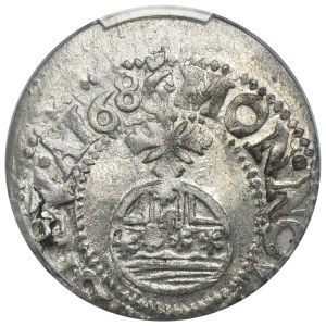 Russia, Sophia, Chekh Sevsk 1686 - PCGS MS61