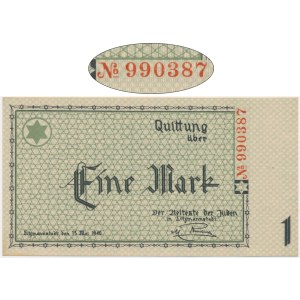 1 Mark 1940 - 6 digit series - high number - RARE
