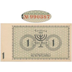 1 Mark 1940 - 6 digit series - high number - RARE