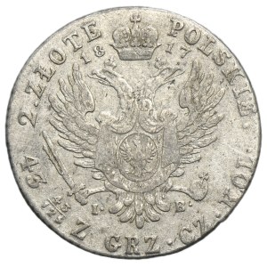 Kingdom of Poland, 2 złote Warsaw 1817 IB