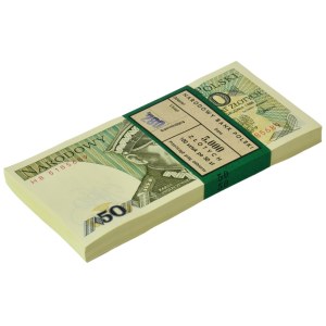 Paczka bankowa 50 złotych 1988 - HB - (100 szt.)