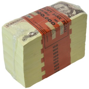Lot de billets de 100 zlotys de 1988 - TT - (1 000 pièces)
