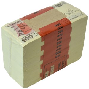 Lot de billets de 100 zlotys de 1988 - TT - (1 000 pièces)