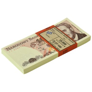 100 zlotych banknote bundle, 1988 - TT - (100 pieces)