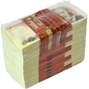 Lot de billets de 100 zlotys de 1988 - PN - (1 000 pièces)