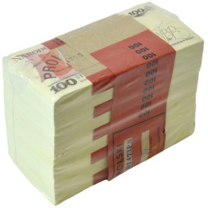Lot de billets de 100 zlotys de 1988 - PN - (1 000 pièces)