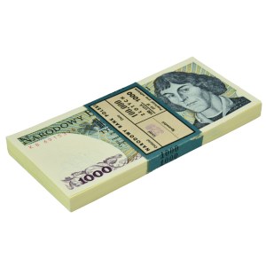 Paczka bankowa 1.000 złotych 1982 - KB - (90 szt.)