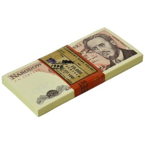 Bank bundle of 100 zlotych, 1988 - PN - (96 pieces)