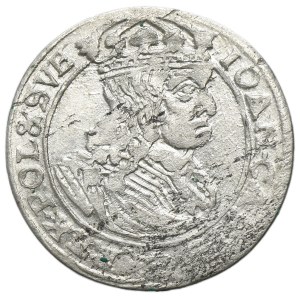 Jan II. Kazimierz, Sechser, Lemberg 1661 GBA