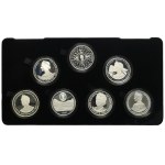 Set, Great Britain, Elizabeth II, Coin Set from the 80th Birthday Series of Elizabeth, Queen Mother, 25 Pence (7 pcs.)