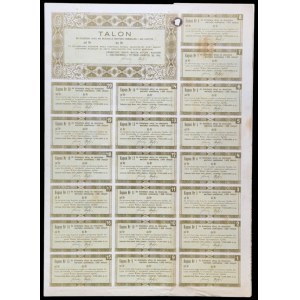 L. Zieleniewski a Fitzner Gamper S.A., 1 000 zlotých, 1938 – formulár bez čísla