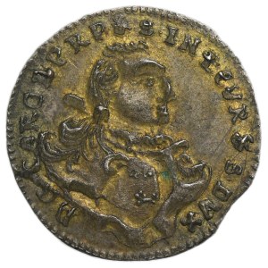 Duchy of Courland, Karl Christian, Groschen Mitau 1762 CHS