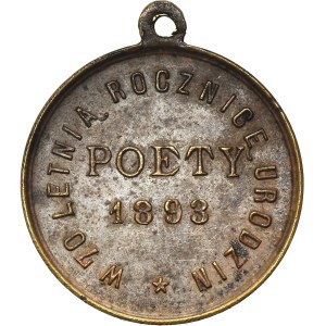 Galicia, Medal 70th Anniversary of the Birth of Kornel Ujejski 1893