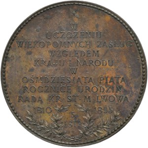 Galicja, Medal 85-ta Rocznica Urodzin Franciszka Smolki 1895