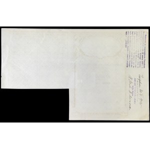 Akciová spoločnosť továrne na spracovanie zemiakov „Nowy Dwór“ P. Górski a E. Mórawski, 10 x 20 zlotých, 1926