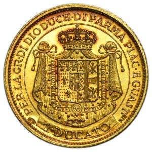 Italy, Parma, Maria Luigia, Ducat 1815 - RESTRIKE