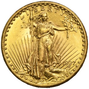 USA, 20 Dollars Philadelphia 1922 St. Gaudens - Double Eagle
